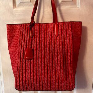 Michael Kors Red Tote Bag